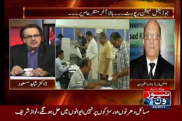 Justice R Nazir Aslam Response On Judicial Commission Reportt