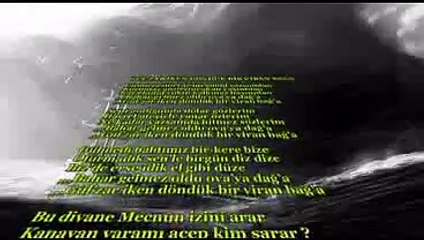 GÜL'ZAR İKEN DÖNDÜK BİR VİRAN BAĞA...DURAK YİĞİT...VİDEOSU