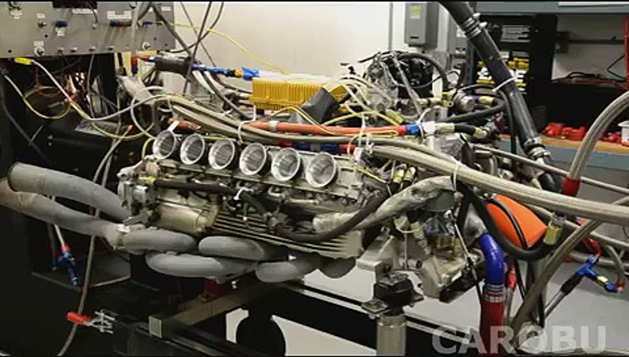 Ferrari F1 312B2 Dyno Video
