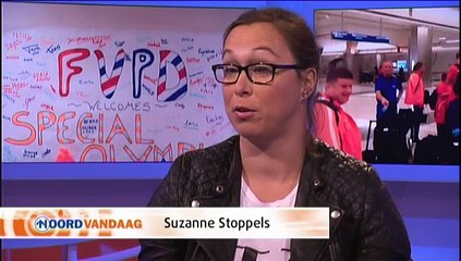Groninger deelnemers aan Special Olympics als helden ontvangen - RTV Noord