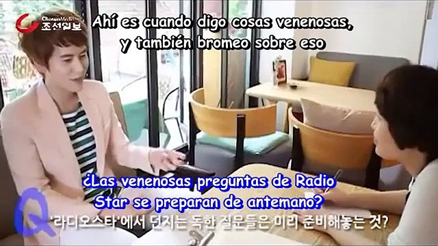 120710 Entrevista de Kyuhyun con Chosun