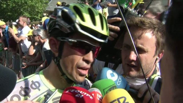 Cyclisme - Tour de France - 18e étape : Contador «J'ai voulu tenter ma chance»