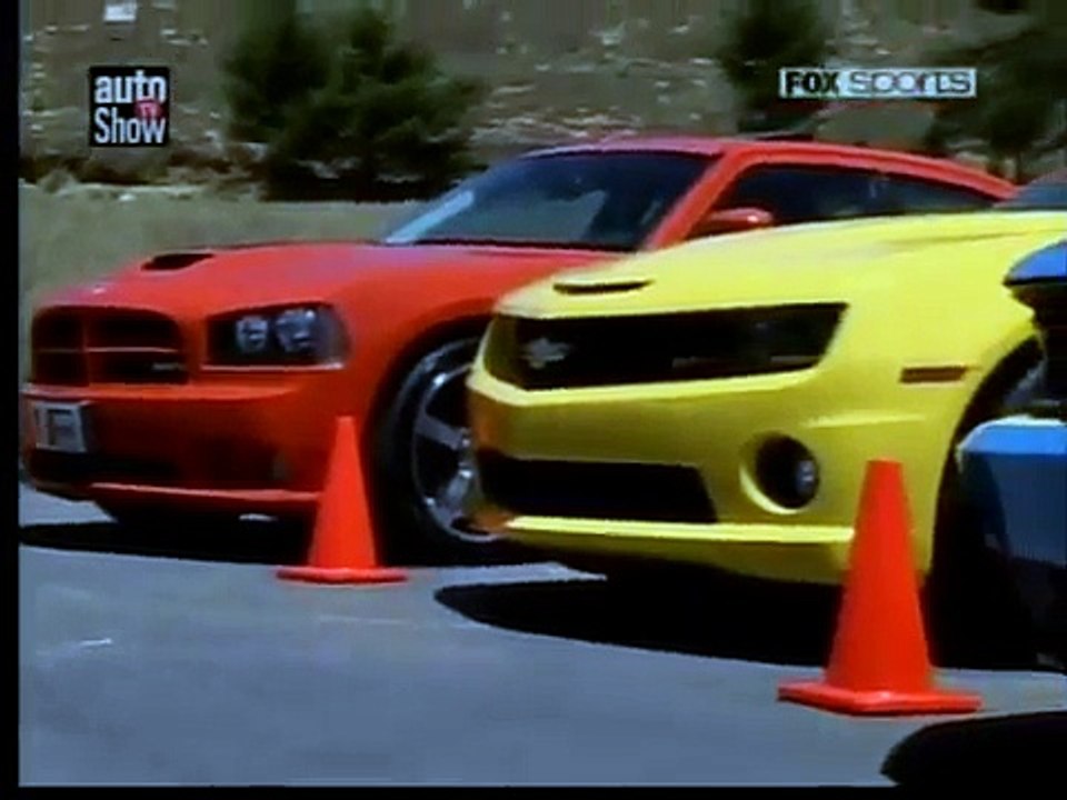 2010 Dodge Charger SRT8 Vs Chevrolet Camaro Vs Ford Mustang - P1