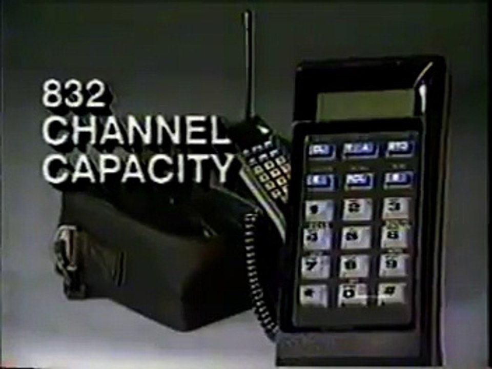 General Electric Cell Phone Ad 1989