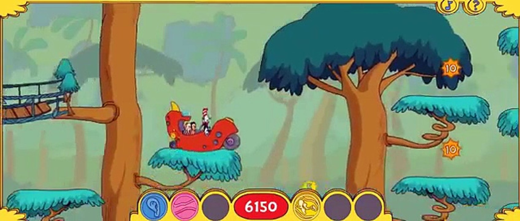 The Cat in the Hat Knows Alot About That Full Game Clatter Clang Island Dr. Seuss Cat in t