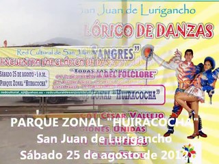 ENCUENTRO FOLCLÓRICO DE DANZAS Y MÚSICA - "TODAS LAS SANGRES"