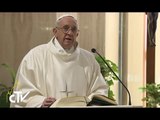 “La fede va vissuta senza timidezza né vergogna”. Omelia di Papa Francesco del 26 gennaio 2015