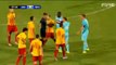 Liliu injured legs - Birkirkara vs West Ham Europa League 2015 HD