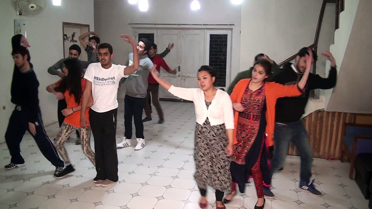 Punjabi Song Majajaan wali REHEARSAL  in Bollywood film " LOVERS FROM JUPITER TO INDIA"