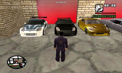GTA San andreas Tokyo Drift car collection.avi