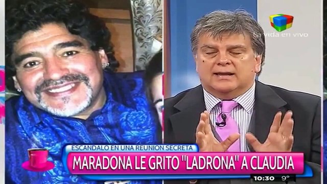 Ventura sobre Giannina Maradona