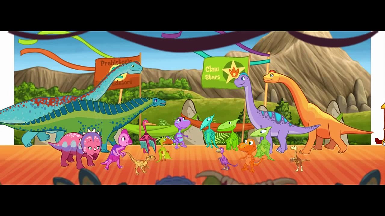 Dinosaur Train Pteranodon Fishing Cartoon Animation PBS Kids Game Play Walkthrough