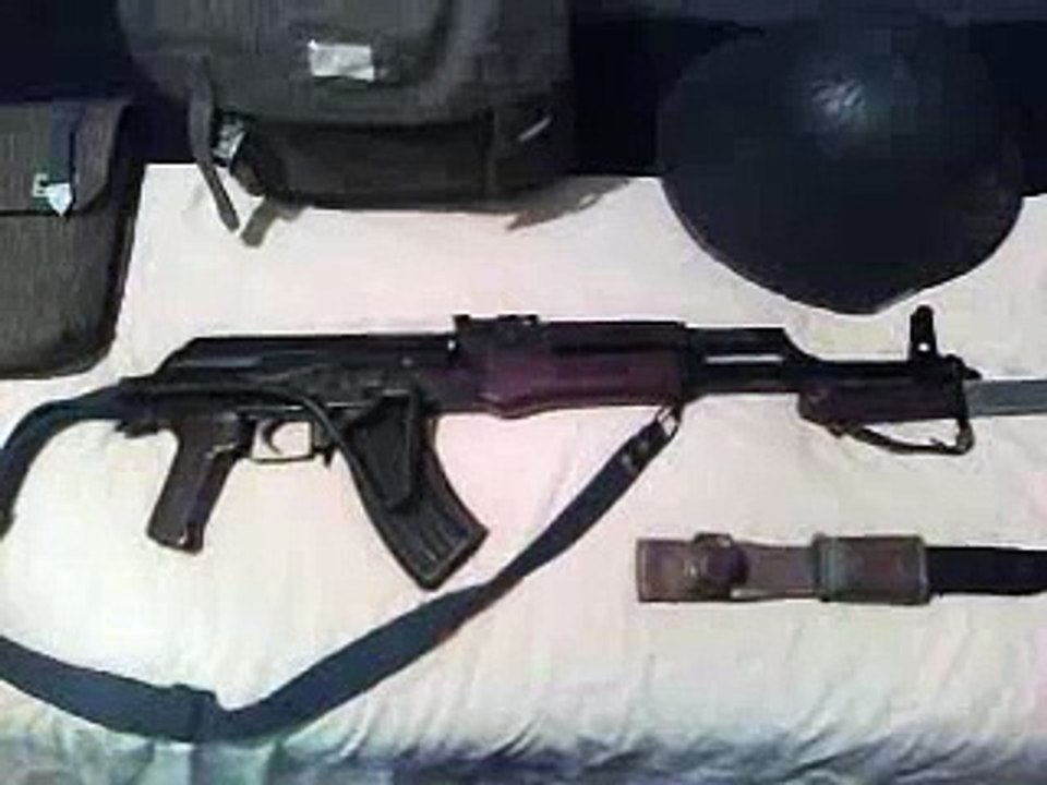 East German AK-47 AKM MP-KM MP-KM 74 folder.3gp