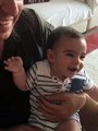 Funny Can baby laughing to his mom, gülen bebek Can bebek annesine gülüyor...