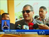 Correa se reúne con autoridades políticas locales para avanzar en diálogo nacional