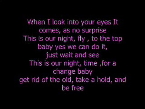 Sakis Rouvas - This Is Our Night Lyrics