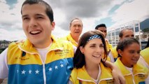 Este es el mensaje de la selección venezolana de jóvenes especiales que participan en los juegos de Los Ángeles 2015