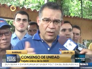 MUD aprueba tarjeta única para Parlamentarias 2015