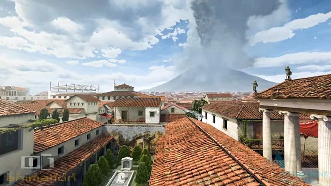 A Day in Pompeii - Full-length animation