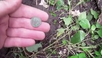 Diggin History #41 - Coins, relics, and an artifact in the woods ~ metal detecting.