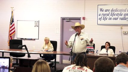 Cliven Bundy speaking at the Moapa Valley Town Board meeting 04/09/14.