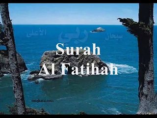 Bacaan Surah Al Fatihah oleh Sheikh Mishari Al Afasy