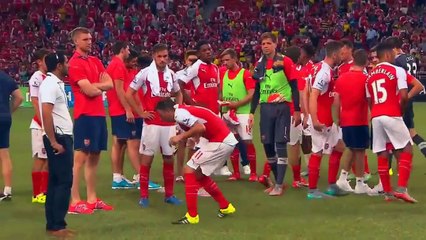 Mesut Ozil Skills after Arsenal beat Everton in the Asia Trophy final