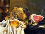 Pittura a olio :dipingere Caravaggio e Claeszt (painting course 6)