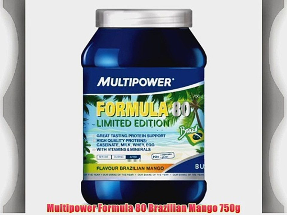 Multipower Formula 80 Brazilian Mango 750g