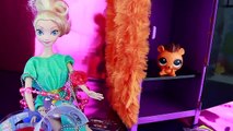 Queen Frozen Elsa Giant SURPRISE LOCKER Barbie Toys Fashems LPS Disney Jewelery Enormes So