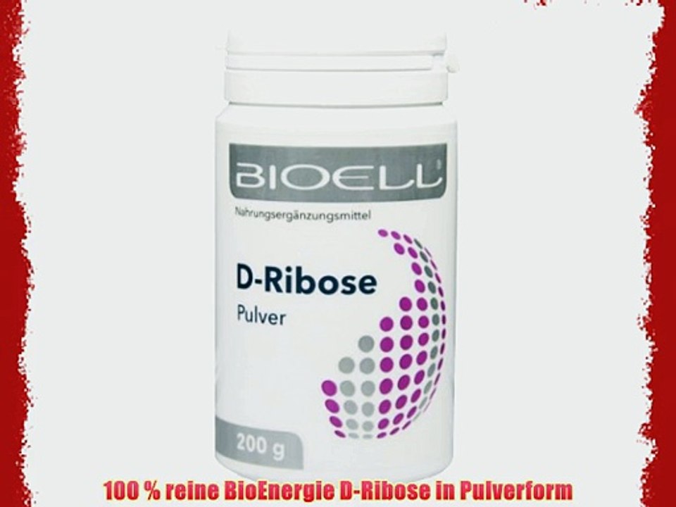 D-Ribose Bioell? 200g-Dose