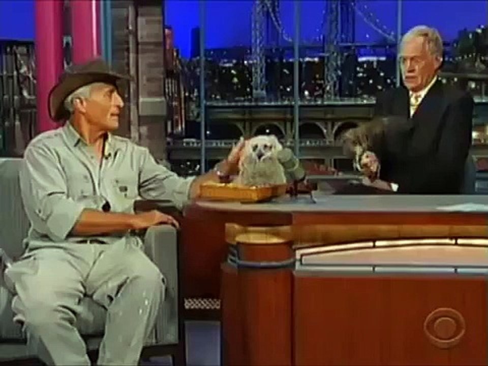 David Letterman: A Life On Television (montage of Jack Hanna's animals)