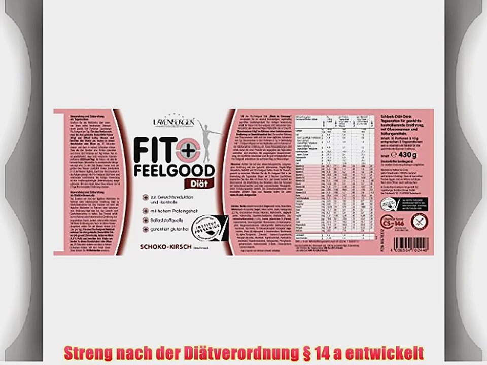 Layenberger Fit Feelgood Schlankdi?t Schoko-Kirsch 3er Pack (3 x 430 g)