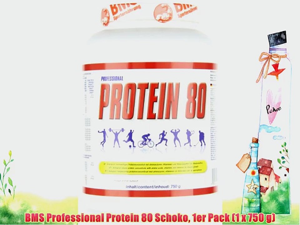 BMS Professional Protein 80 Schoko 1er Pack (1 x 750 g)