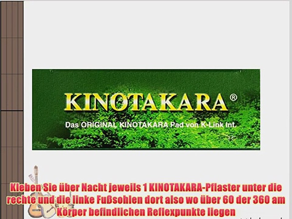 K-Link Kinotakara Baumessigpflaster aus Japan zum Entschlacken 10 St?ck