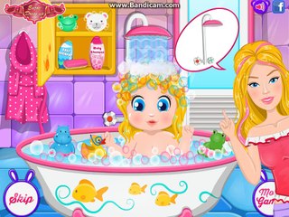 Barbie Game Cartoon - Baby Barbie Bedtime Shower