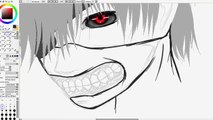 Speedpainting - Tokyo Ghoul - Ken Kaneki