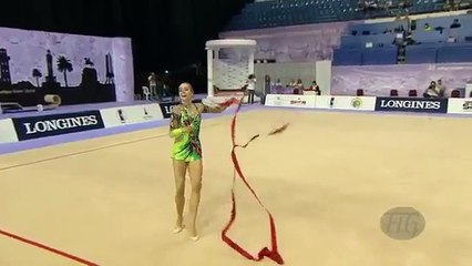CYNTHIA VALDEZ 2014 MEX LISTON 15.366 MUNDIAL DE GIMNASIA RITMICA IZMIR TURQUIA 2014