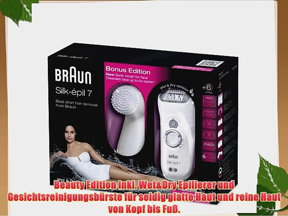 Braun Silk-?pil 7 Legs Body