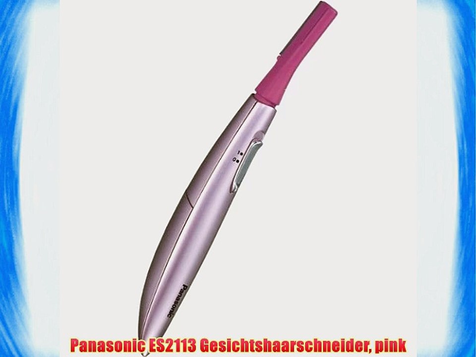 Panasonic ES2113 Gesichtshaarschneider pink
