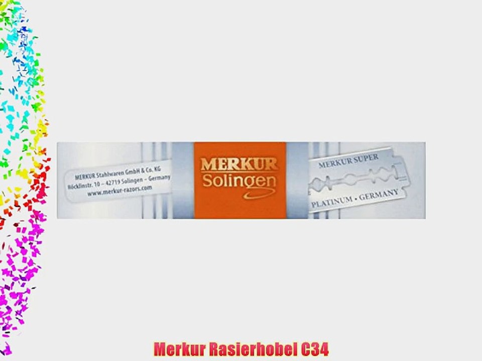 Merkur Rasierhobel C34
