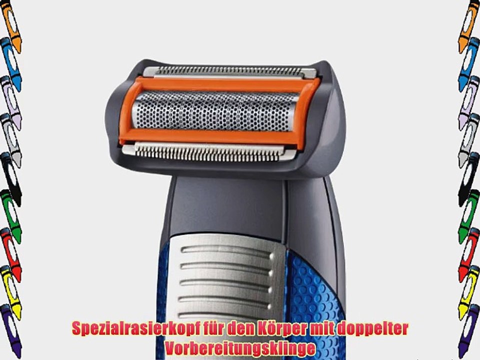 BaByliss E836XE Multifunktionstrimmer 10 in 1 blau