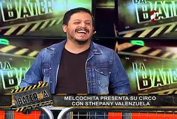 ‘Melcochita’ presenta su circo con Stephanie Valenzuela
