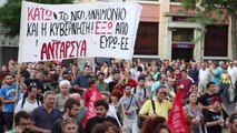 Nouvelle manifestation anti austérité à Athènes