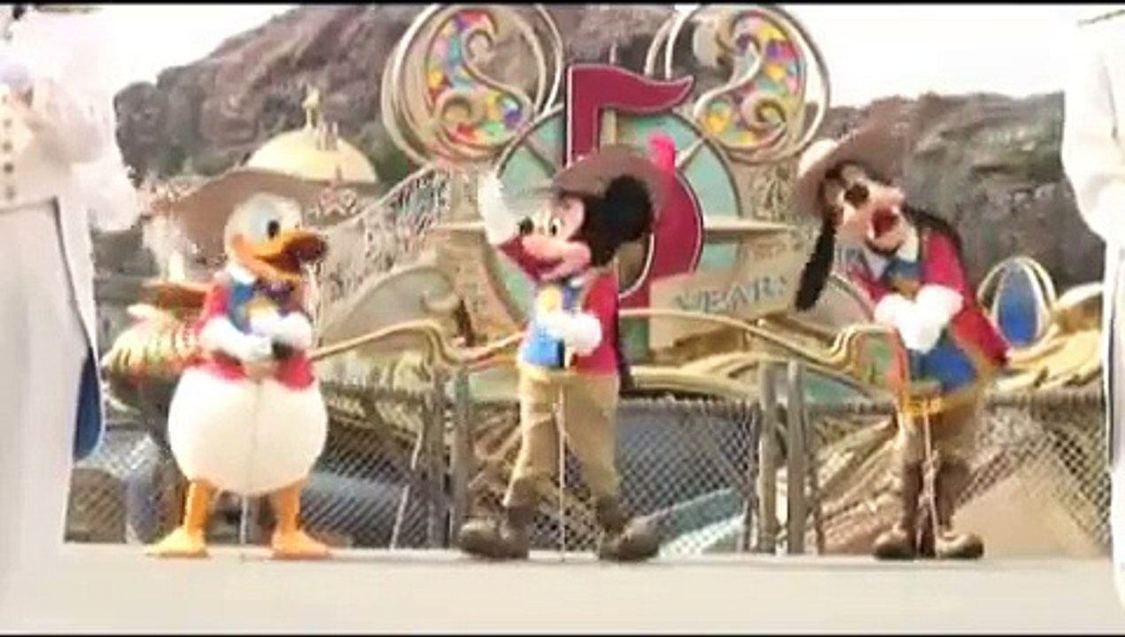 ディズニーシー三銃士　The Three Musketeers　Mickey  Mouse at Tokyo Disney Sea