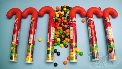 New Learn Colours with Surprise Eggs and a Skittles Rainbow! Part 4