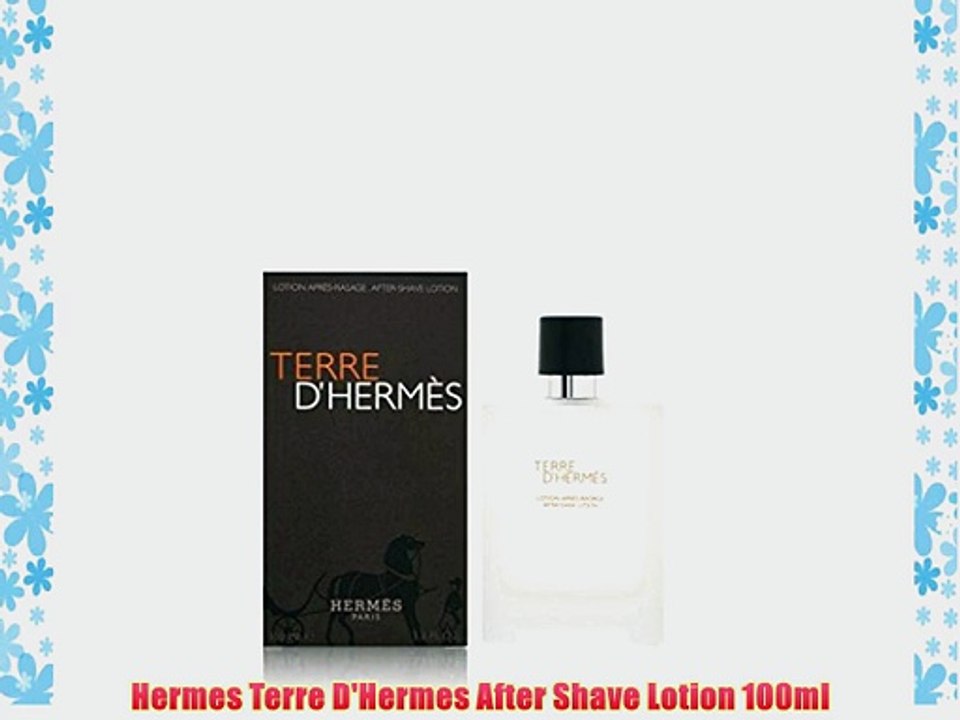 Hermes Terre D'Hermes After Shave Lotion 100ml