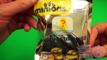 Minions Party!  Opening Minions Surprise Blind Box Blind Bags Mega Bloks Toys!