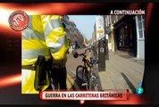 Guerra de ciclistas en las carreteras britanicas
