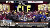 ESPN First Take ~ Is LeBron James The Greatest NBA Player Of All Time ???